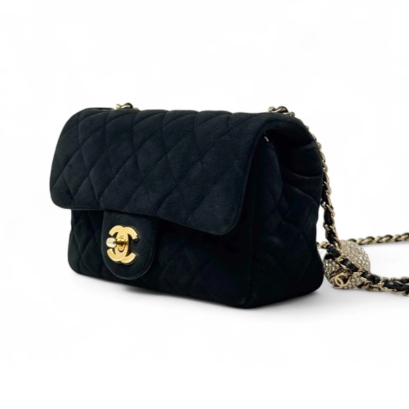 Chanel Velvet Mini Rectangular Flap - Picture 4 of 10